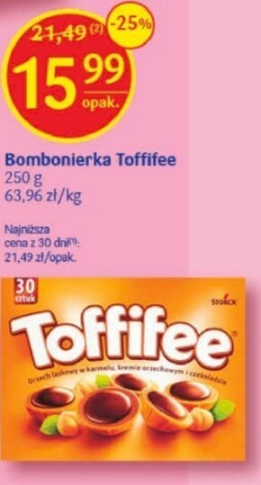 Delikatesy Centrum Bombonierka toffifee oferta