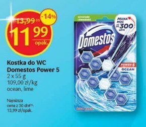 Delikatesy Centrum Kostka do wc domestos oferta