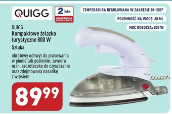 ALDI Żelazko turystyczne quigg oferta