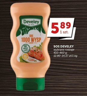 Groszek Develey sos 1000 wysp 410 g oferta