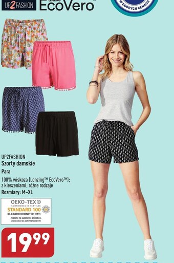 ALDI Szorty damskie up2fashion oferta