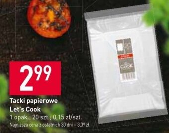 Stokrotka Tacki papierowe Let's Cook 20 szt. oferta