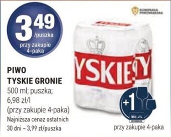 Stokrotka PIWO TYSKIE GRONIE 500 ml oferta