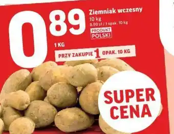 Intermarche Ziemniaki wczesne 1kg oferta