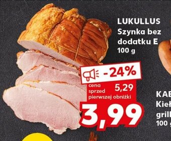 Kaufland LUKULLUS Szynka bez dodatku E 100 g oferta