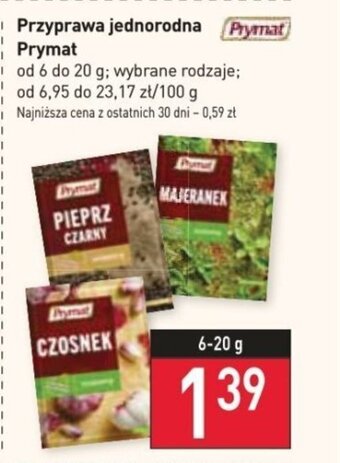 Stokrotka Prymat Przyprawa jednorodna od 6 do 20 g oferta