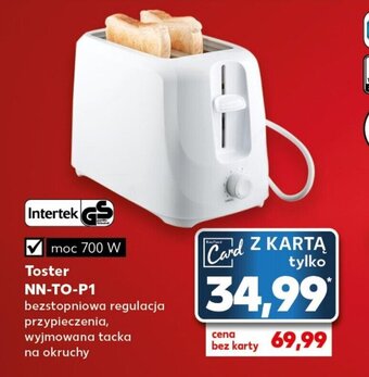 Kaufland Toster NN-TO-P1 oferta