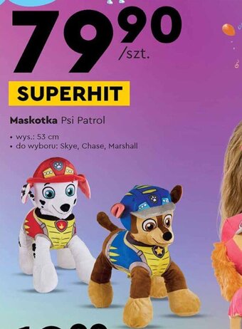 Biedronka Maskotka Psi Patrol oferta