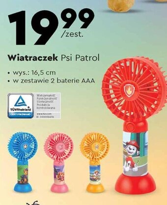 Biedronka Wiatraczek Psi Patrol oferta