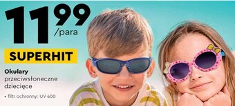 Biedronka Okulary przeciwsłoneczne dziecięce oferta