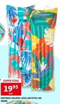 Auchan Materac kolory lata oferta