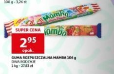 Auchan Guma rozpuszczalna wieloowocowa mamba oferta