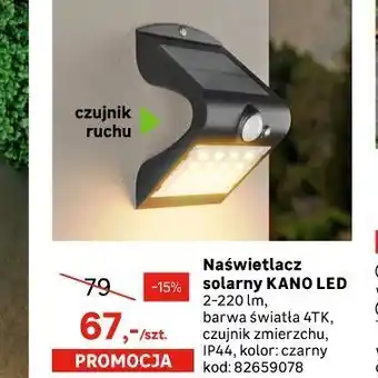 Leroy Merlin Naświetlacz solarny kano led oferta