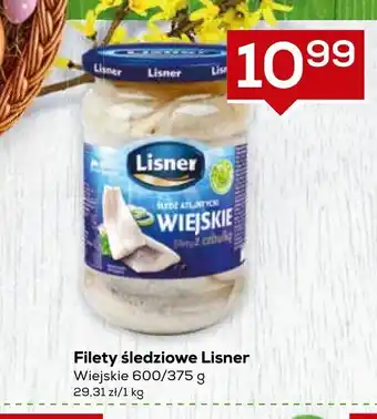 Lewiatan Filety śledziowe Lisner 600g oferta