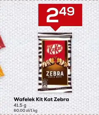 Wafelek Kit Kat Zebra 41,5g