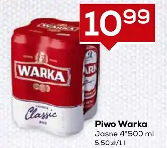 Lewiatan Piwo Warka Classic 4x 500ml oferta