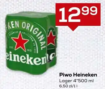 Lewiatan Piwo Heineken 4x 500ml oferta