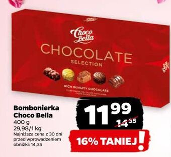 Netto Bombonierka chocolate selection chocobella oferta
