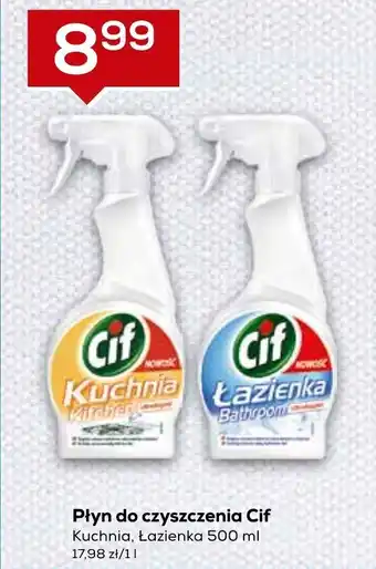 Lewiatan Płyn do czyszczenia Cif Kuchnia, Łazienka 500ml oferta