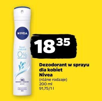 Netto Antyperspirant nivea fresh natural oferta