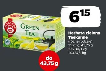 Netto Herbata lemon teekanne green tea oferta