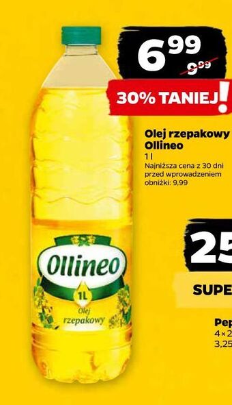 Netto Olej rzepakowy ollineo oferta