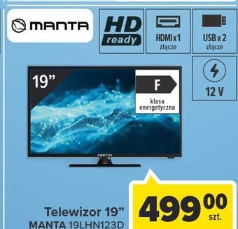 Carrefour Telewizor led 19 19lhn123d manta oferta