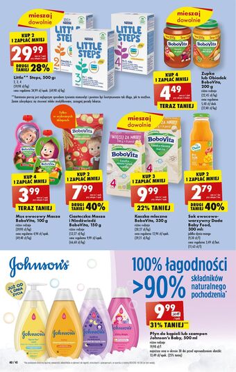 Biedronka Mleko 2 nestle little steps oferta