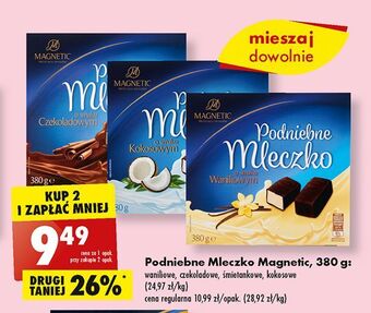 Biedronka Podniebne mleczko czekoladowe magnetic mleczko oferta