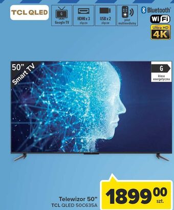 Carrefour Telewizor 50c635 tcl oferta