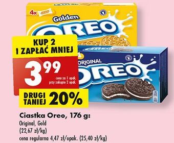 Biedronka Ciastka golden oreo oferta