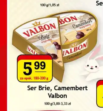 Gram Market Ser Brie, Camembert Valbon 180-200g oferta