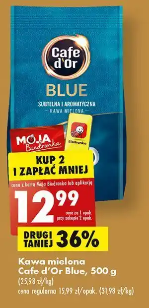 Biedronka Kawa cafe d'or blue oferta