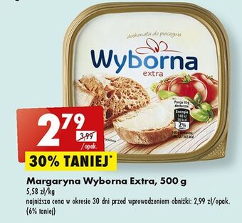 Biedronka Margaryna wyborna extra (biedronka) oferta