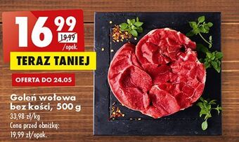 Biedronka Goleń wołowa bez kości oferta