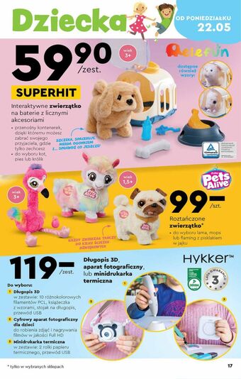 Biedronka Królik interaktywny elefun oferta
