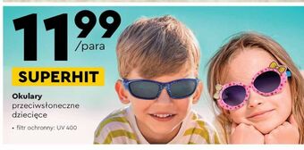Biedronka Okulary przeciwsłoneczne dziecięce oferta