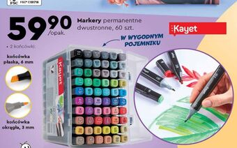 Markery dwustronne kayet