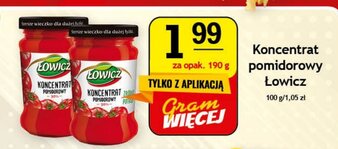 Gram Market Koncentrat pomidorowy Łowicz 190g oferta