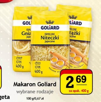 Gram Market Makaron Goliard 400g oferta