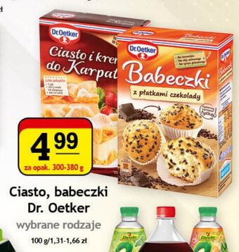 Gram Market Ciasto, babeczki Dr. Oetker 300-380g oferta