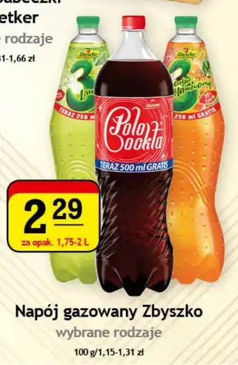 Gram Market Napój gazowany Zbyszko wybrane rodzaje 1,75-2l oferta