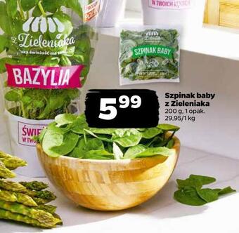 Netto Szpinak baby z zieleniaka oferta