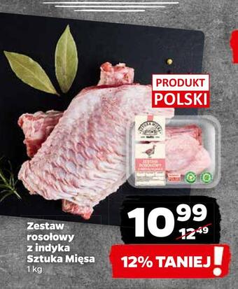Netto Zestaw rosołowy z indyka sztuka mięsa oferta