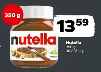 Netto Ferrero Nutella 350 g oferta