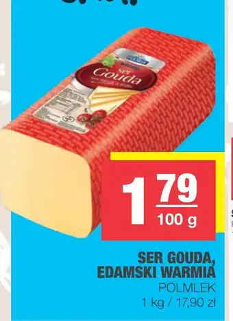 Spar Ser Gouda, Edamski Warmia 100g oferta
