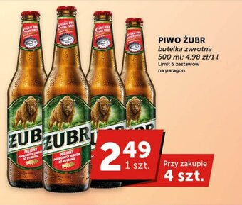 Groszek PIWO ŻUBR 500ml oferta
