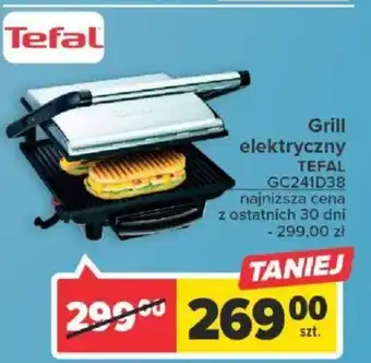 Carrefour TEFAL Grill elektryczny GC241D38 oferta