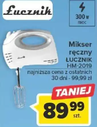 Carrefour ŁUCZNIK Mikser ręczny HM-2019 oferta