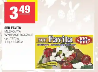 Spar Ser Favita Mlekovita 270g oferta